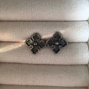 James Avery - Sterling Silver Cross Post Earrings